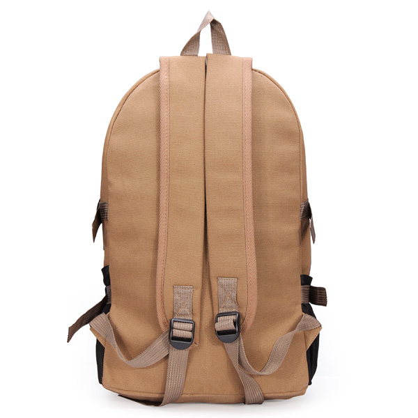 Men And Women Schoolboy Bag Leisure Large Capacity Canvas Backpack
